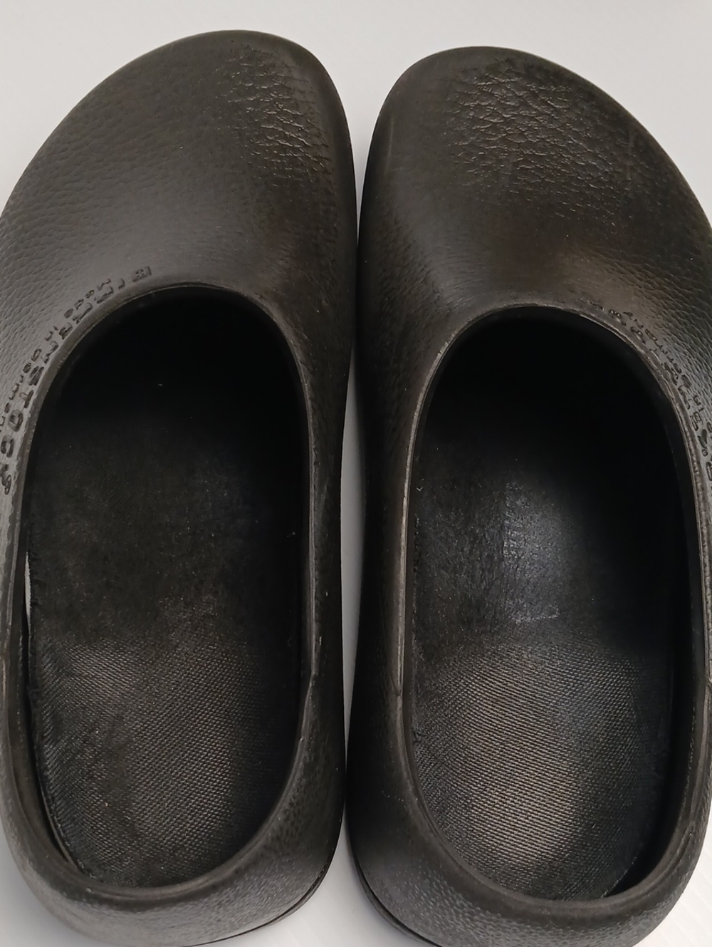 Birkenstock Super Birki Black Clogs Professional Work Shoes Womens 7 Mens 5 38 - Picture 15 of 15